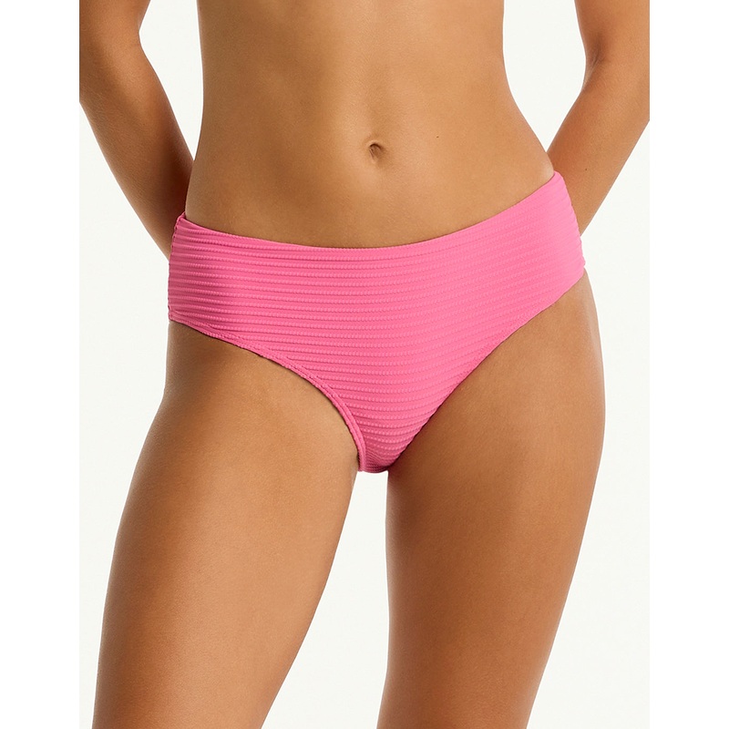 Spinnaker Mid Bikini Pant - Candy