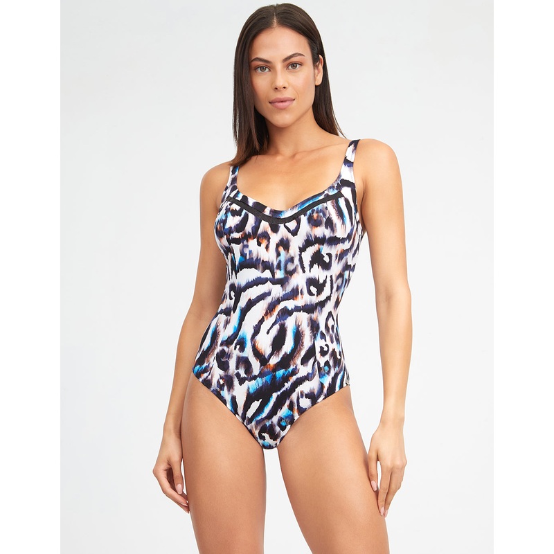 Alika Underwired Swimsuit - Animal