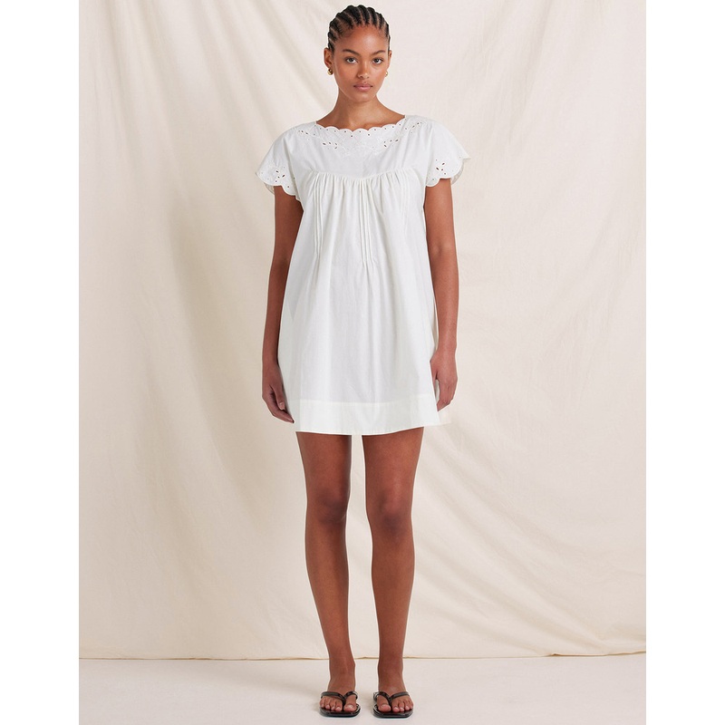 Memoir Mini Dress - White