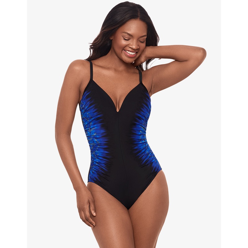 Paka Mayan Temptation Swimsuit - Blue/Black