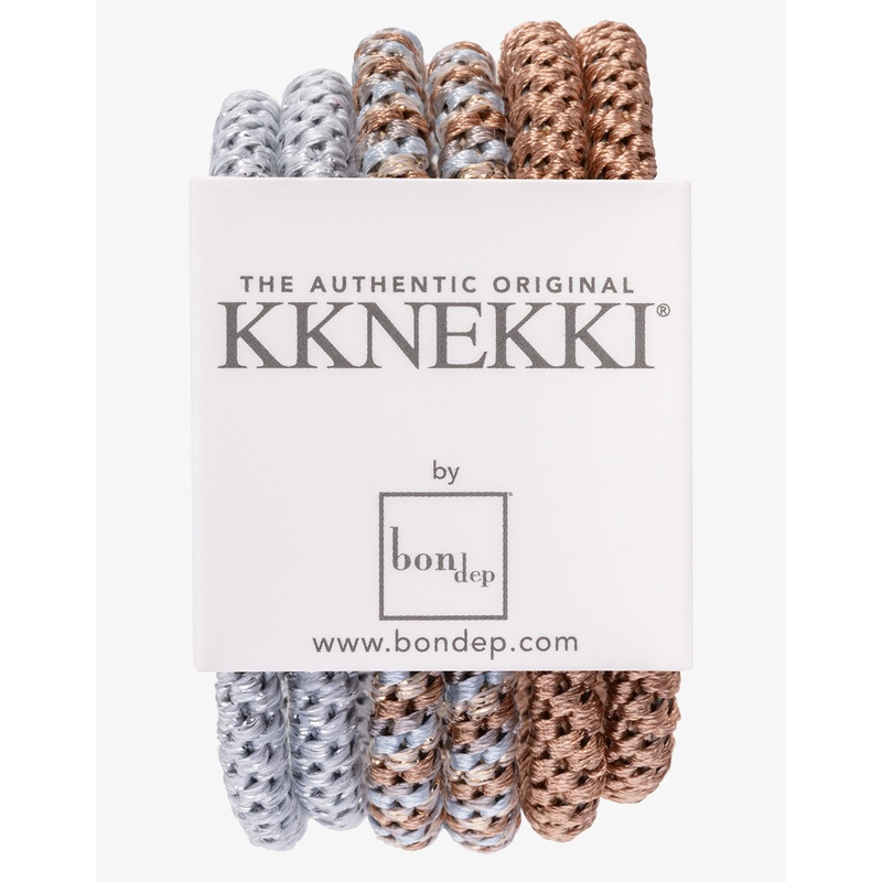 Slim Hair Tie Bundle - Metallic