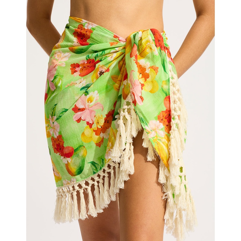 Tropique Mini Sarong - Aloe Gel