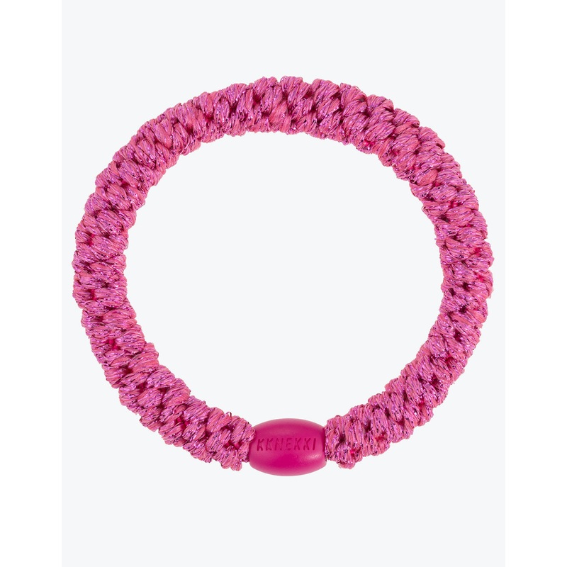 Original Hair Tie - Strong Pink Glitter