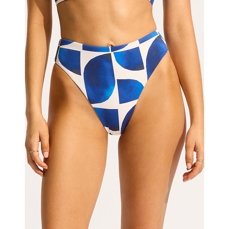 Sunray High Rise Bikini Pant - Ultramarine