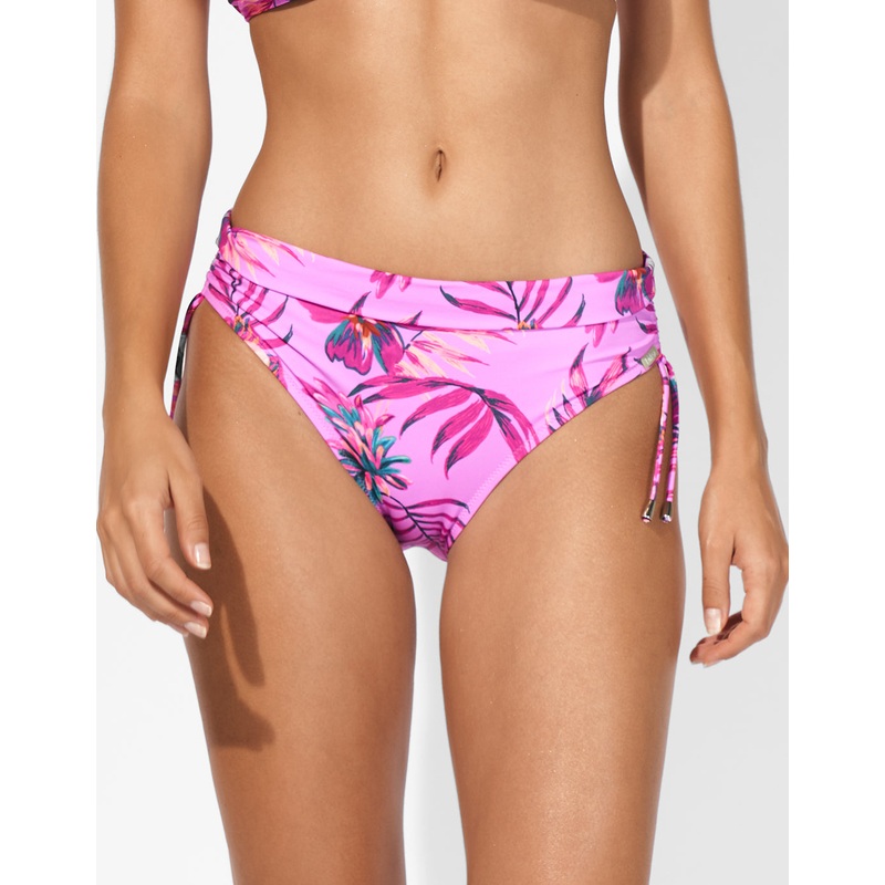 Tropic Radiance Adjustable Bikini Pant - Electric Pink