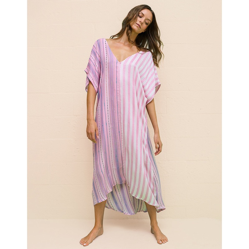 Yin-Yang Kaftan - Pink