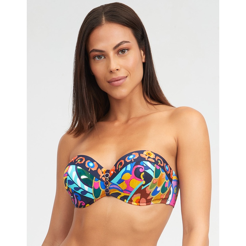 Aida Bandeau Bikini Top