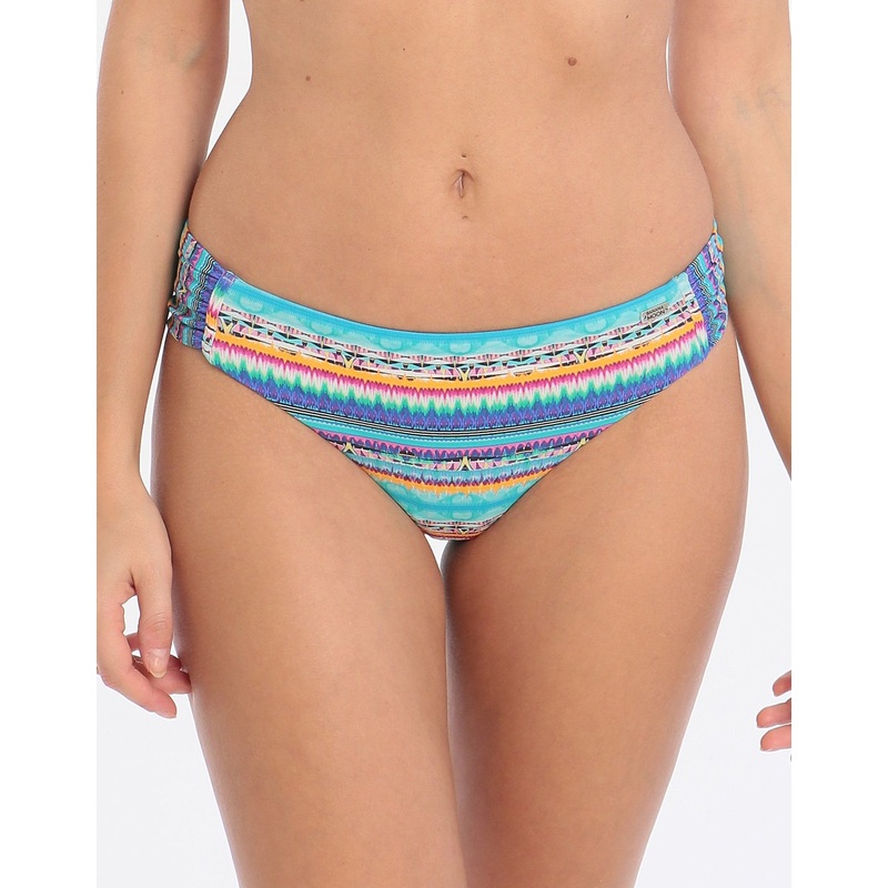 Chinka Karda Hipster Pant - Turquoise