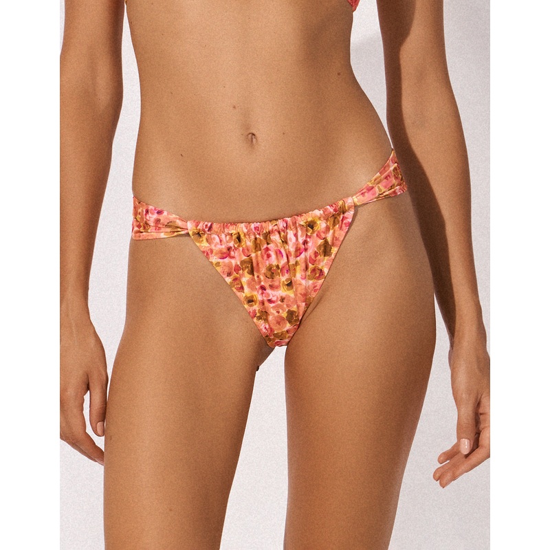 Euphoric Bloomwave Brazilian Bikini Pant - Sunsoaked Neons