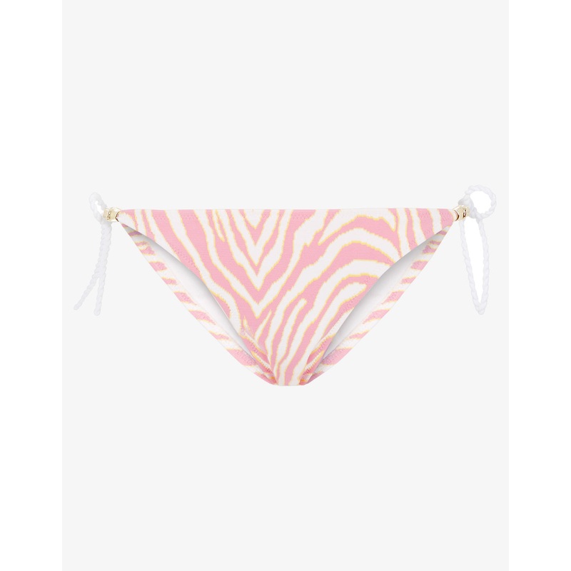 Cape Town Rope Tie Side Bikini Bottom - Print