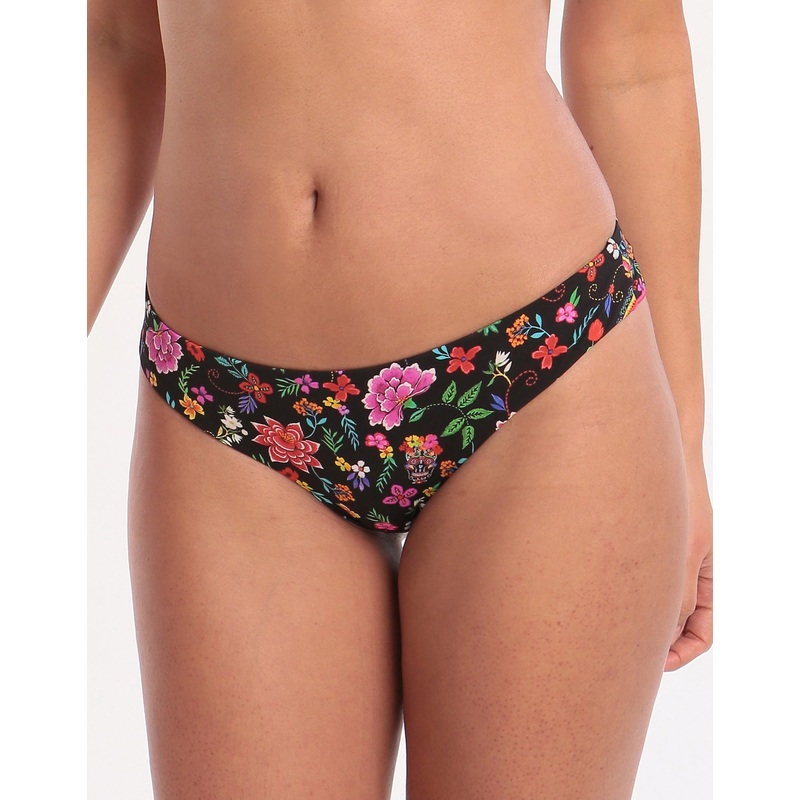 Cocobella Tupa Hipster Bikini Bottom -  Black