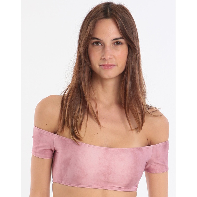 Salar Shoulder Top - Light Pink