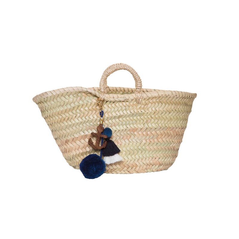 Small Anchor Basket Bag - Natural