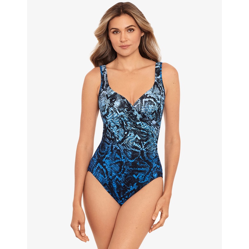 Boa Blues Its a Wrap Swimsuit - Blue