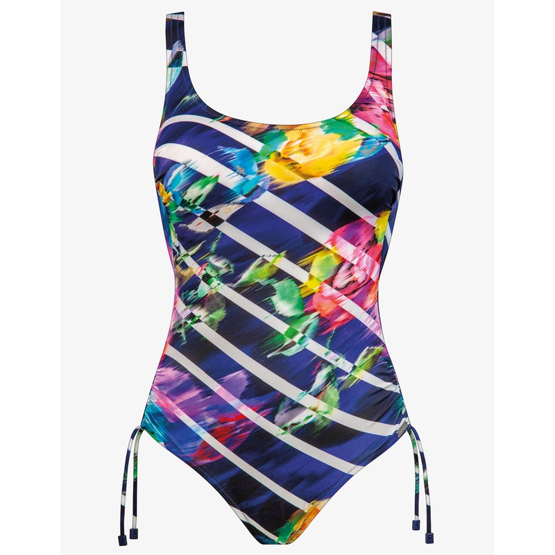 Flower Glow Adjustable Swimsuit - Maritim Neon