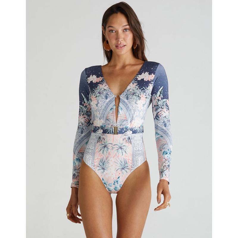 Indianic Alexandra One Piece Swimsuit -  Floral