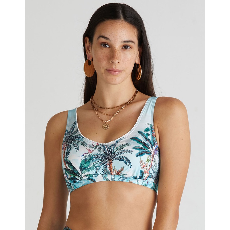 Muse Lucy D/DD Cup Bikini Top - Multi