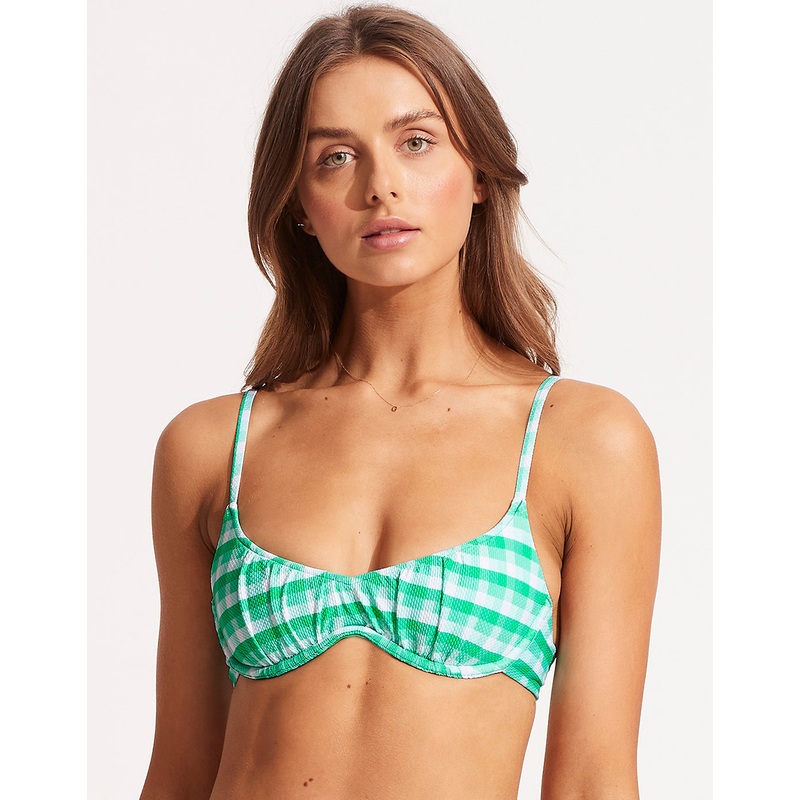 Portofino Sweetheart Underwire Bikini Top - Jade