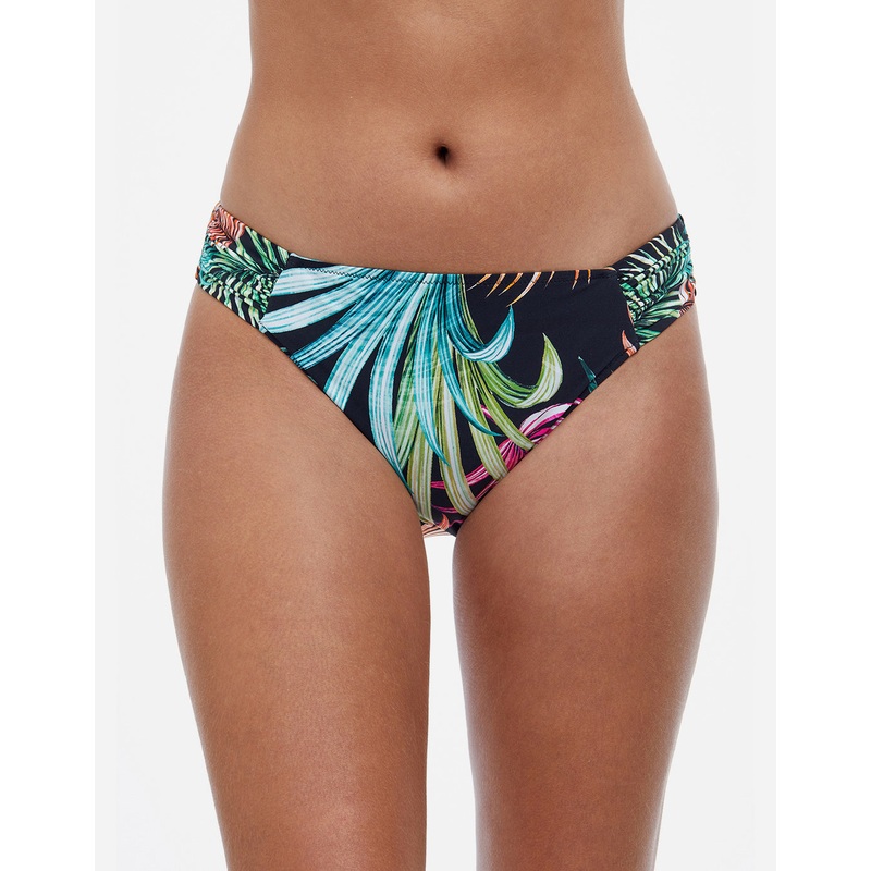 Profile Tropico Ruched Bikini Pant - Black