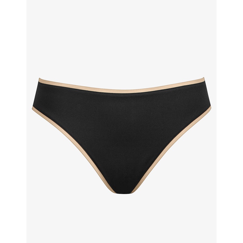 Pura Bikini Pant - Black Camel