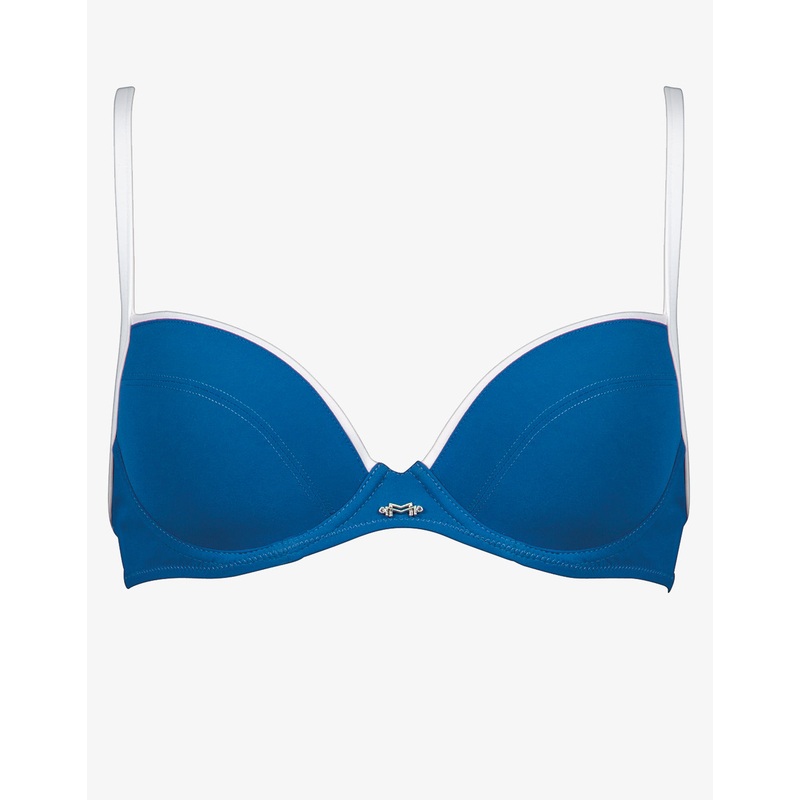 Scope Bikini Top - Cobalt White
