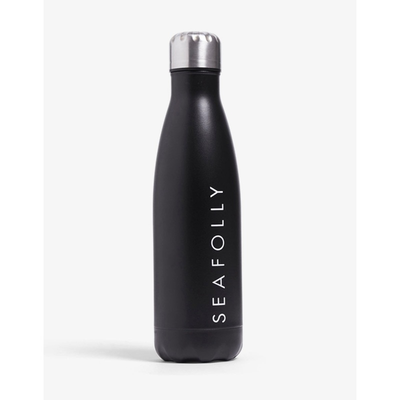 Seafolly Water Bottle - Black