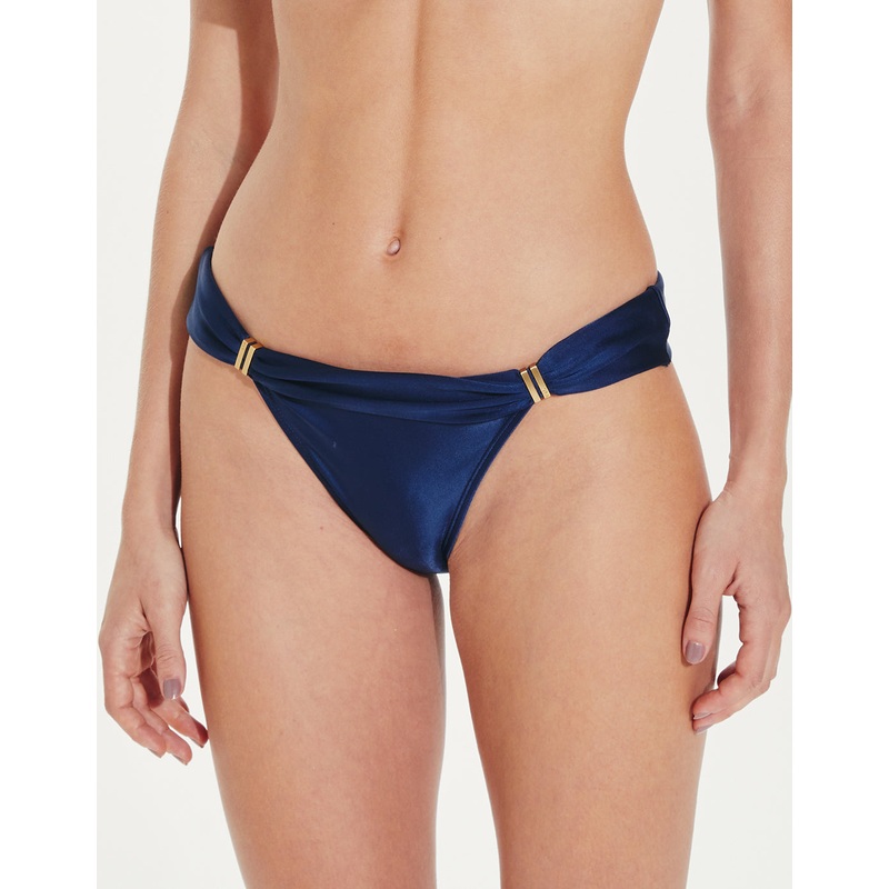 Signature Bia Tube Full Bikini Pant - Navy