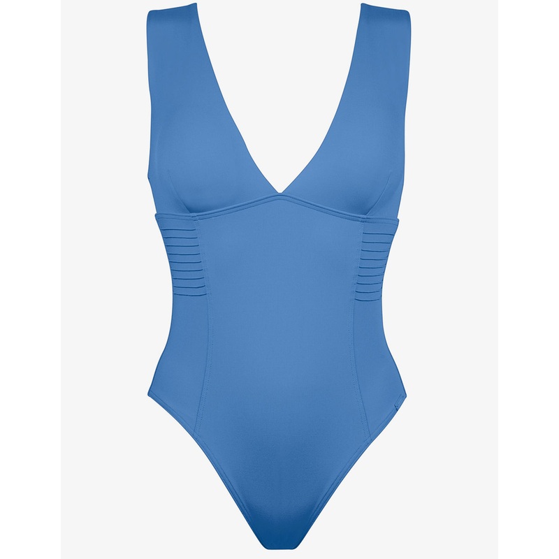 Softline V Neck Swimsuit - Air