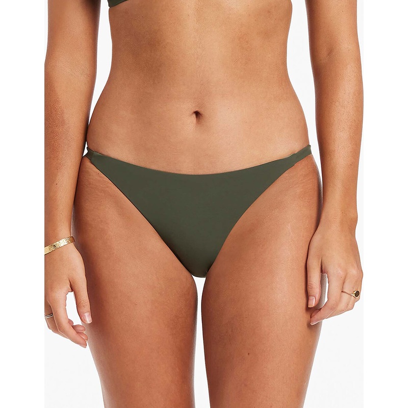 Jetset Skinny Side Hipster Bikini Pant - Olive