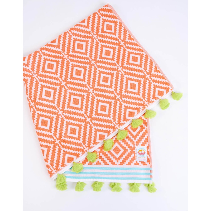 Marbella Nancy Towel - Orange