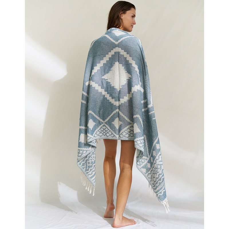 Beach Towel - Seaside Blue