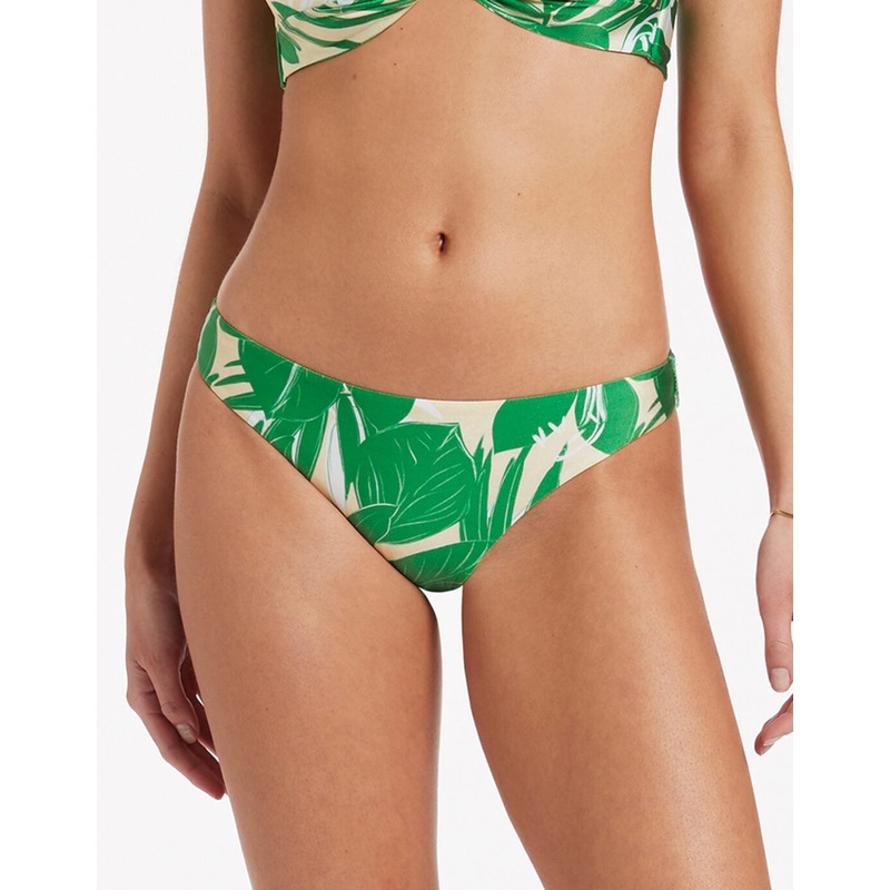 Floreale Hipster Bikini Pant - Green