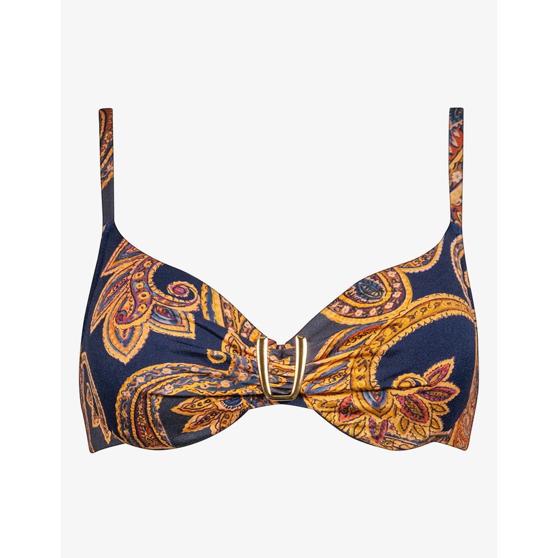 Memory Underwired Bikini Top - Sunset Navy