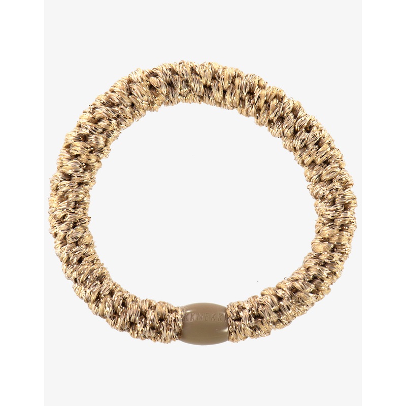 Original Hair Tie - Beige Glitter