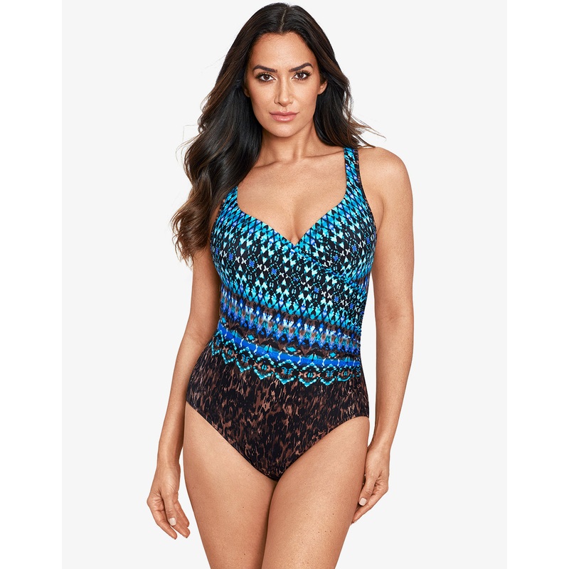 Untamed It's A Wrap Swimsuit - Blue