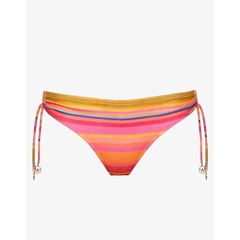 Dopamine Stripe Loop Side Bikini Pant - Dopamine Brights
