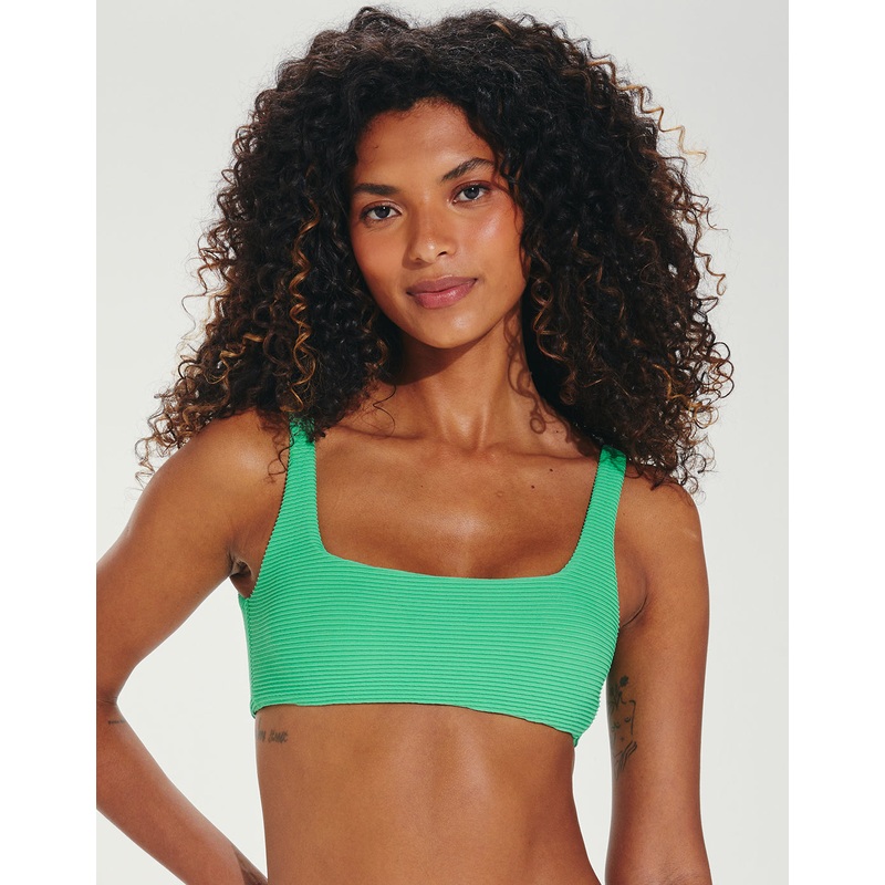 Kayla Zuri Bikini Top - Green