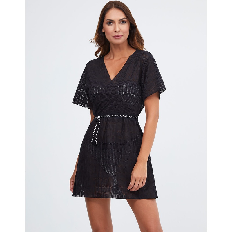 Portofino Mini Dress - Black