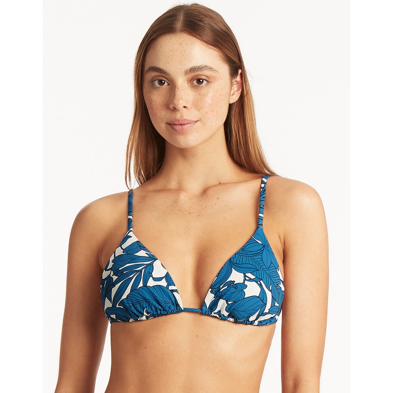 Retreat Tri Bikini Top - Lagoon
