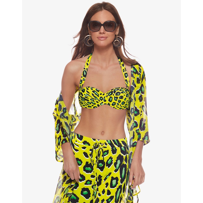 Syrah Bandeau Bikini Set - Yellow