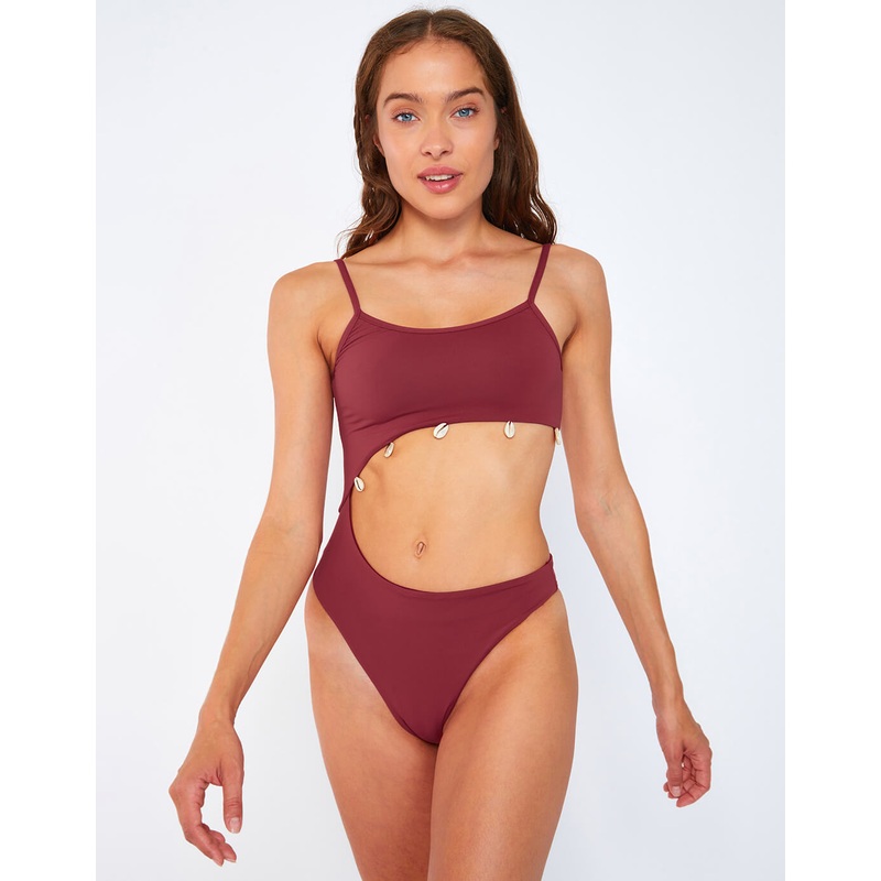 Terrasun Fentana Swimsuit - Dark Rose