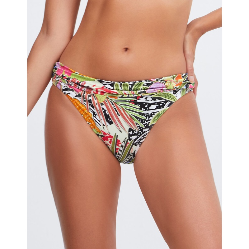Palm Bikini Pant - Multi