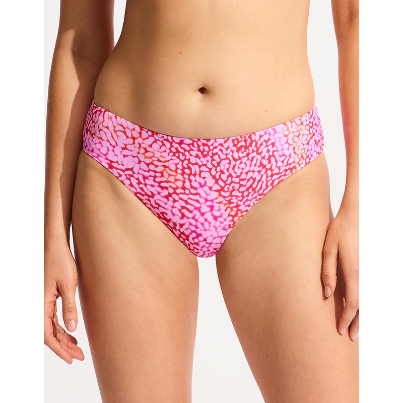 Sea Skin Retro Bikini Pant - Fuchsia Rose