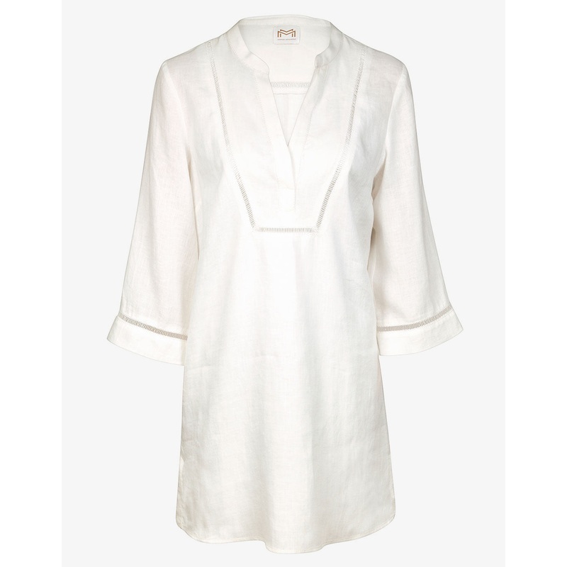The White Collection Tunic - Natural White