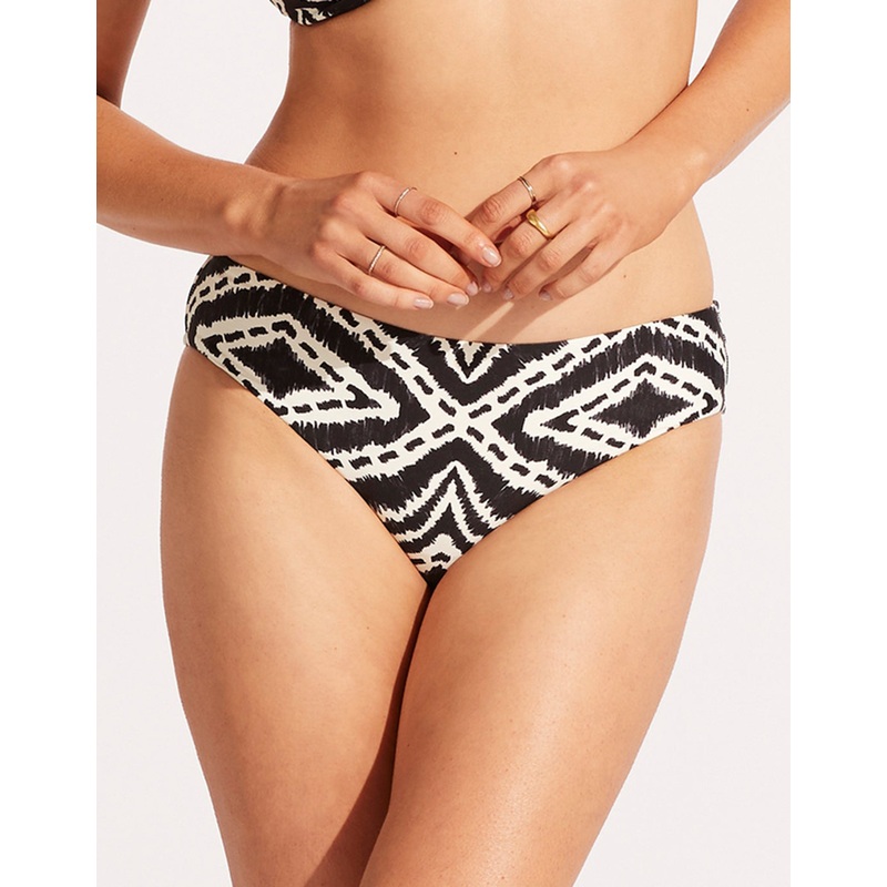 Zanzibar Retro Bikini Pant - Black