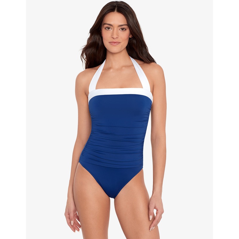 Bel Air Mio Bandeau Swimsuit - Sapphire