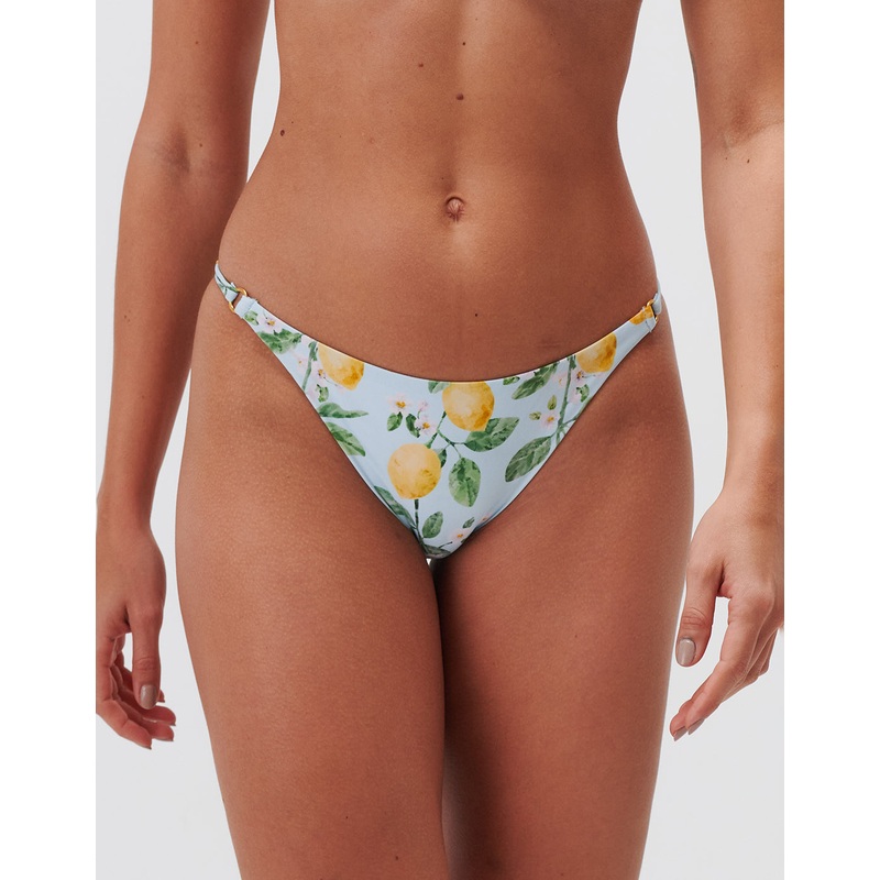 Fior di Limone Ring Detail Bikini Pant - Sorrento Sky
