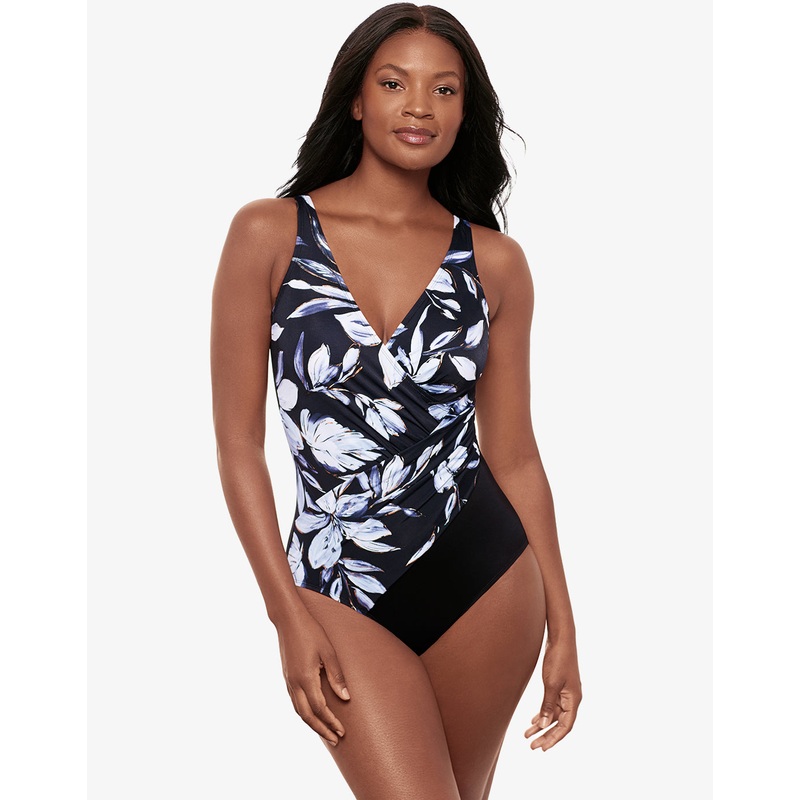 Fiore Di Luna Oceanus Swimsuit - Black White