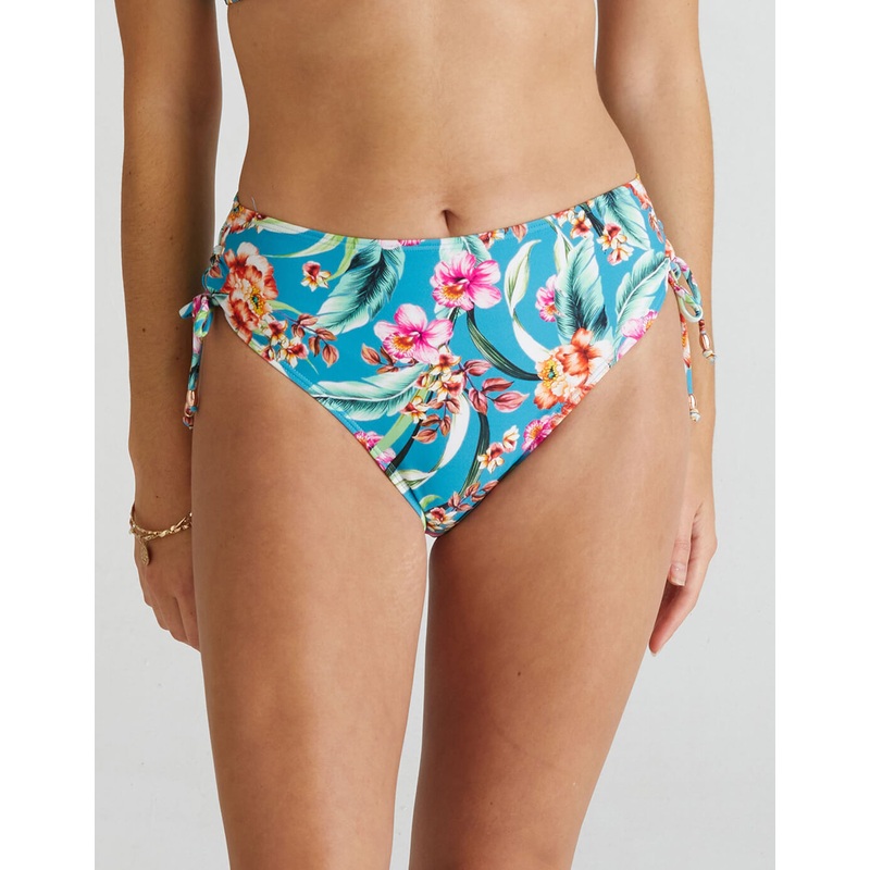 Melody Charlotte High Waist Bikini Pant - Multi