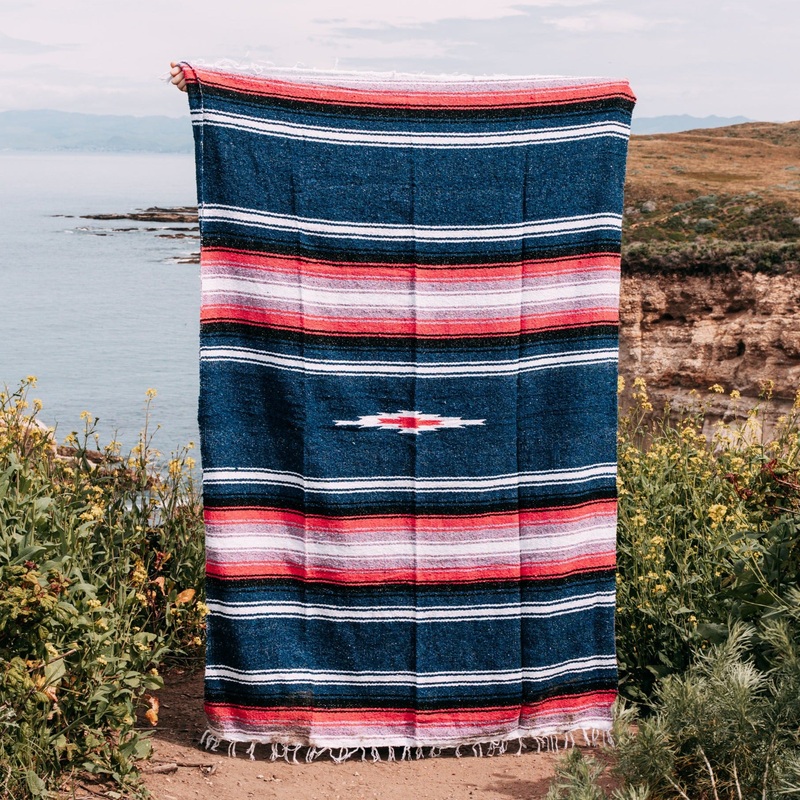 Coastal Pastel Diamond Blanket